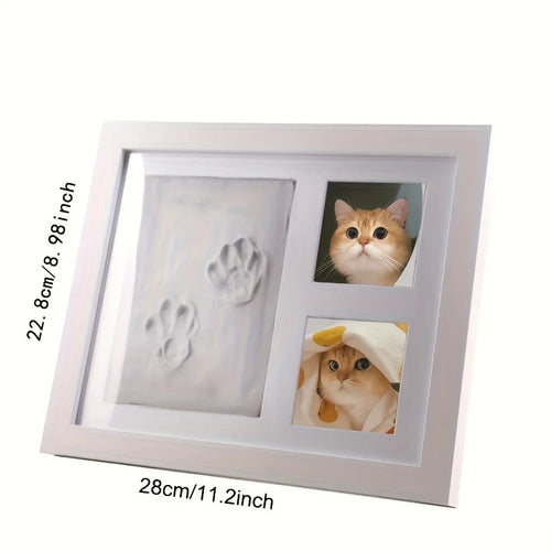 Baby Handprint Clay Photo Frame
