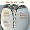 Swirl Structured Water Carafe